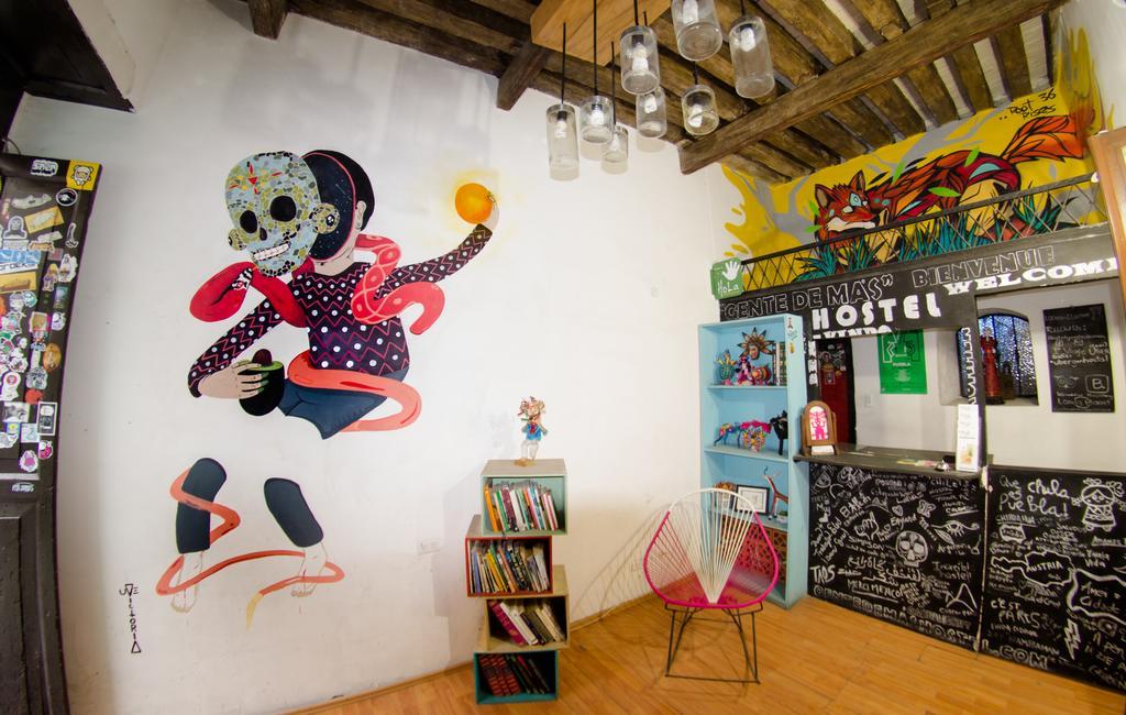 Gente De Mas Hostel Puebla Eksteriør bilde