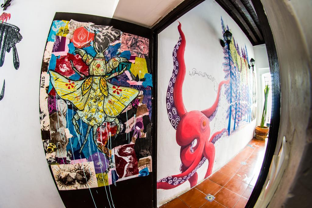 Gente De Mas Hostel Puebla Eksteriør bilde