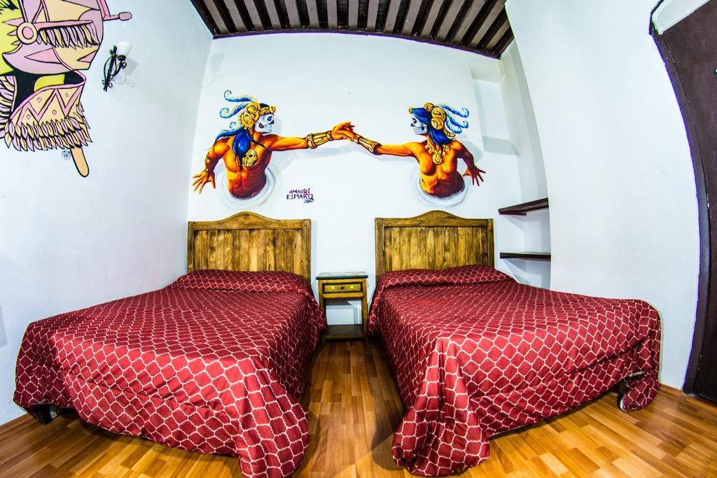 Gente De Mas Hostel Puebla Eksteriør bilde
