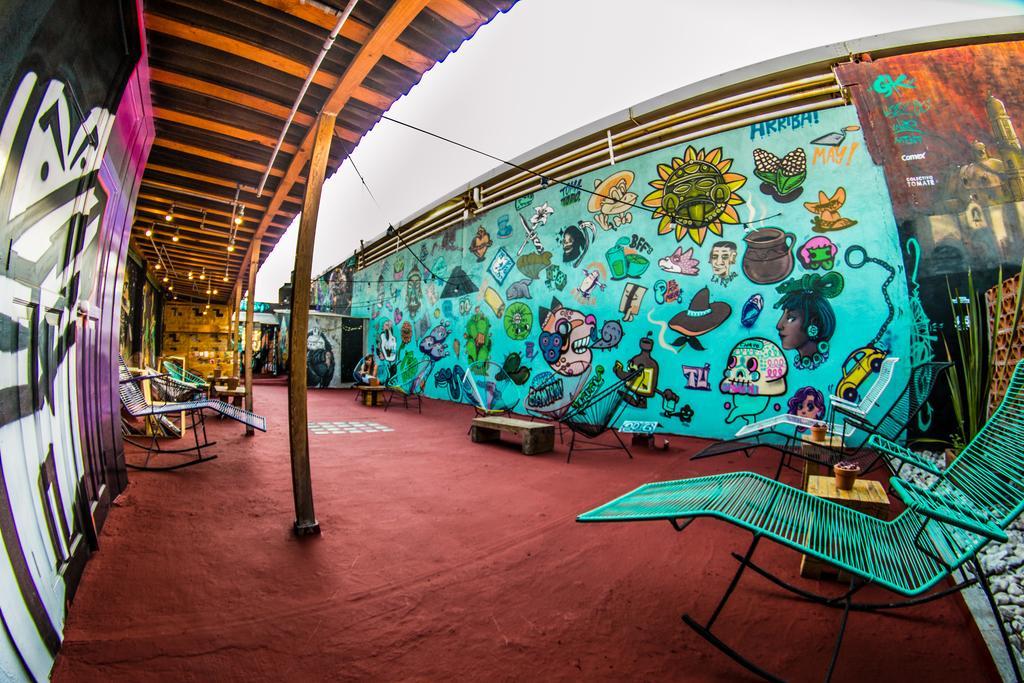 Gente De Mas Hostel Puebla Eksteriør bilde