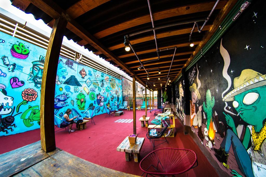 Gente De Mas Hostel Puebla Eksteriør bilde