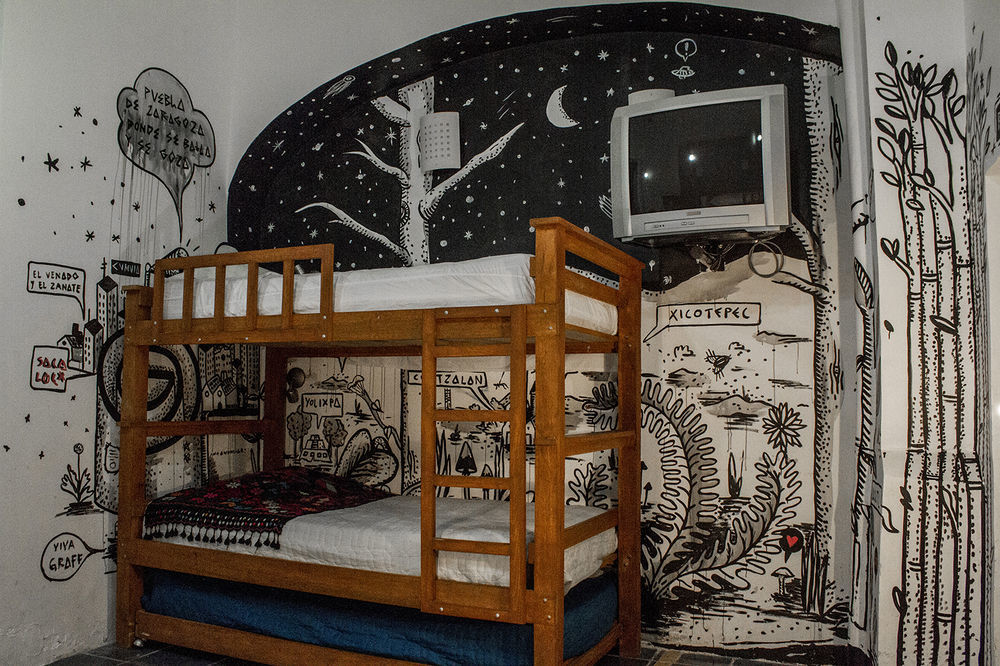 Gente De Mas Hostel Puebla Eksteriør bilde